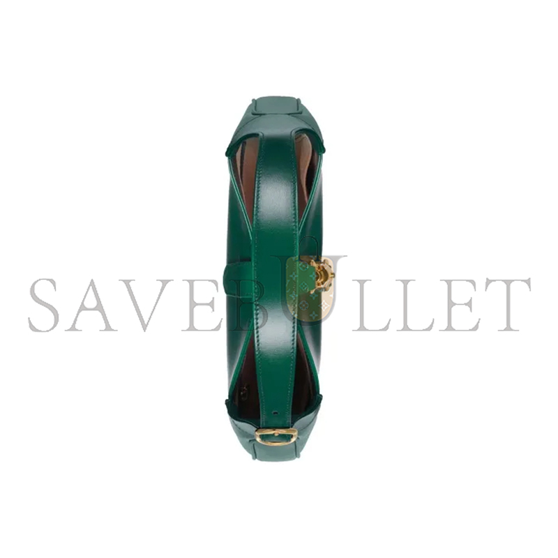 GUCCI JACKIE 1961 SMALL SHOULDER BAG 636709 10O0G 3120 (27.5*19*4cm）